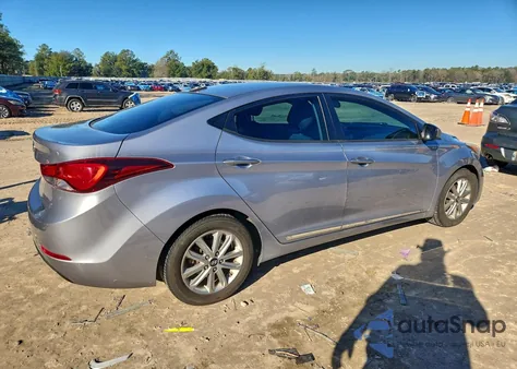 2016 Hyundai Elantra Se из США, поврежденный, VIN 5NPDH4AE3GH772422